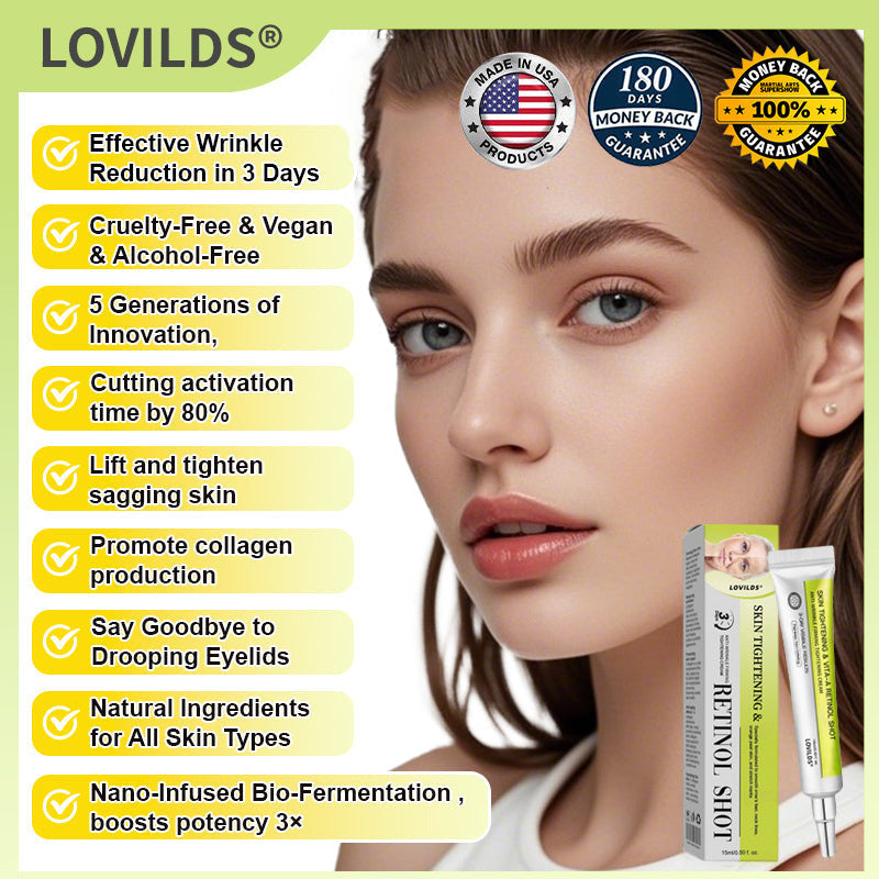 Made and shipped from the USA 💫Skin Tightening & Vita-A Retinol Retinol shot Anti-Wrinkle Firming Tightening cream - Last Day Promotion 70% OFF